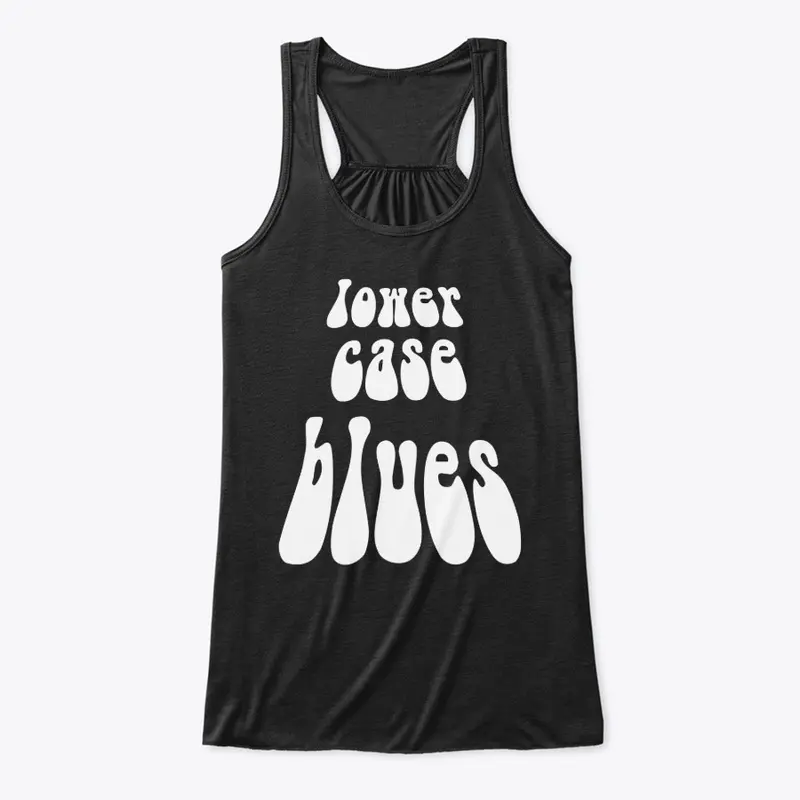 LCB Groovy Womens Tank white font